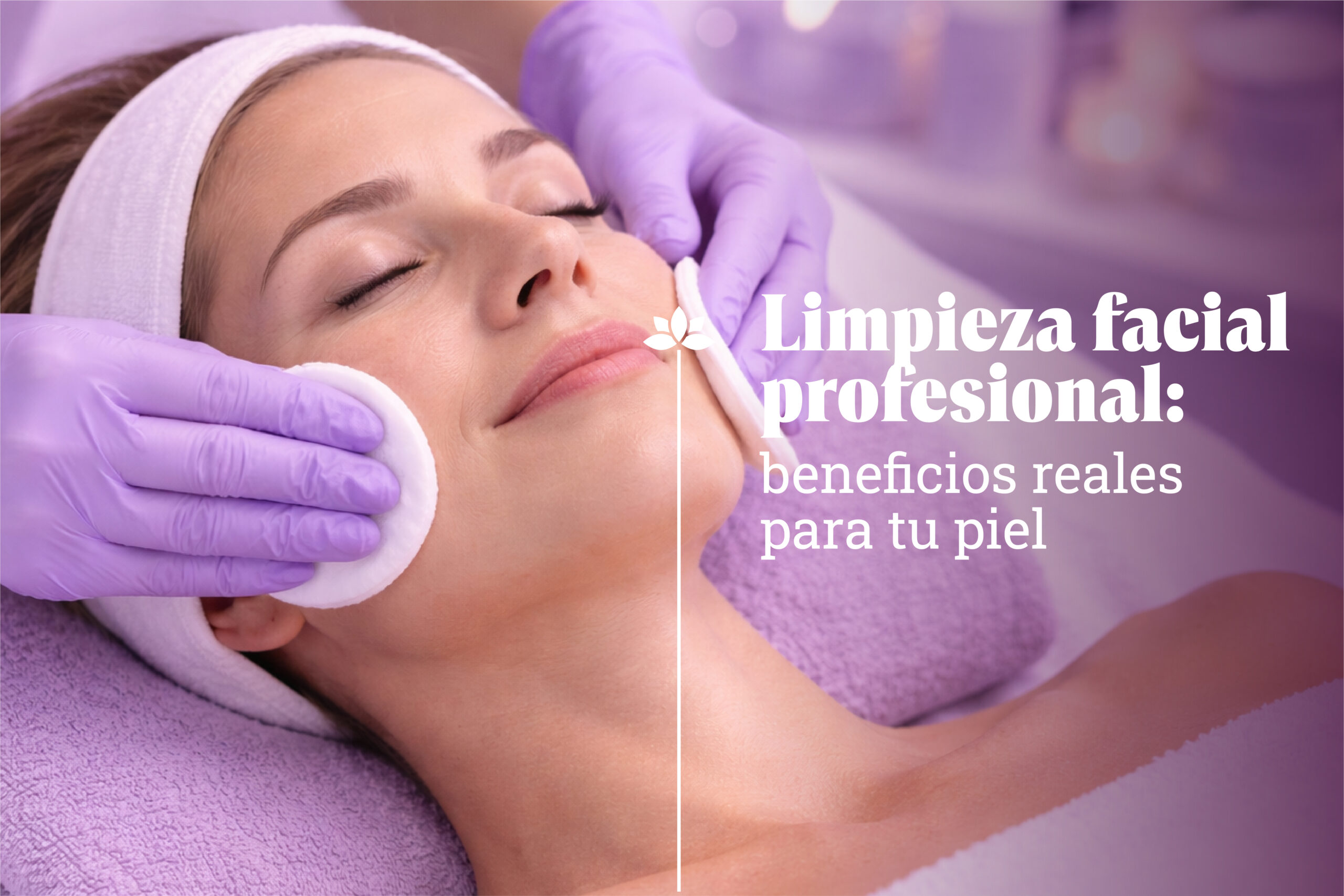 Limpieza facial profesional en centro de estética avanzada